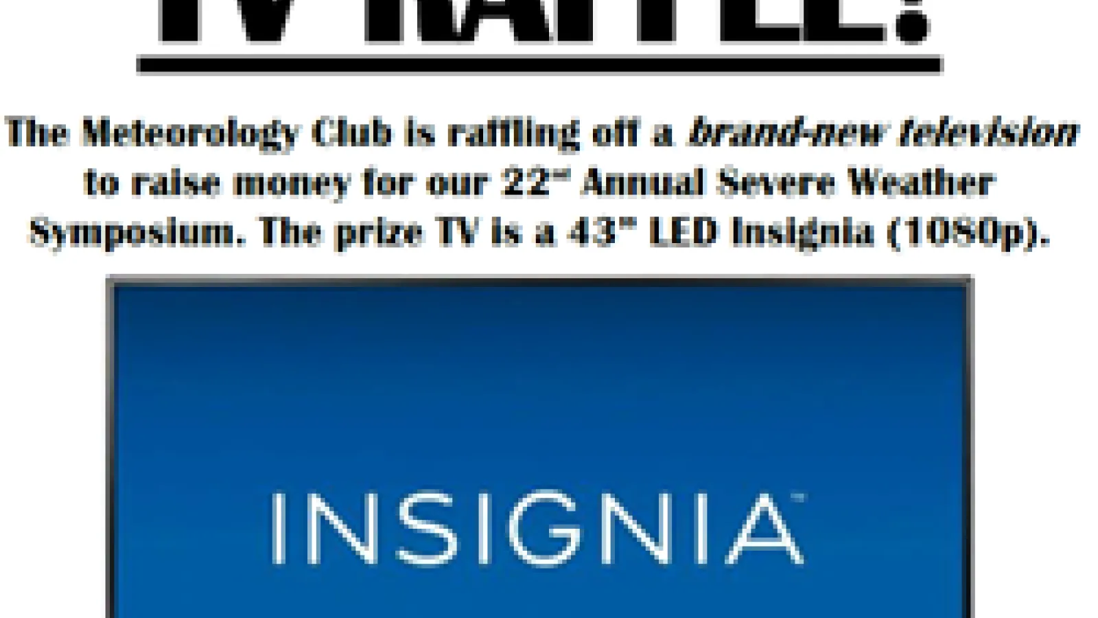 TV Raffle