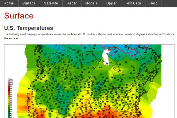 asp web weather data server