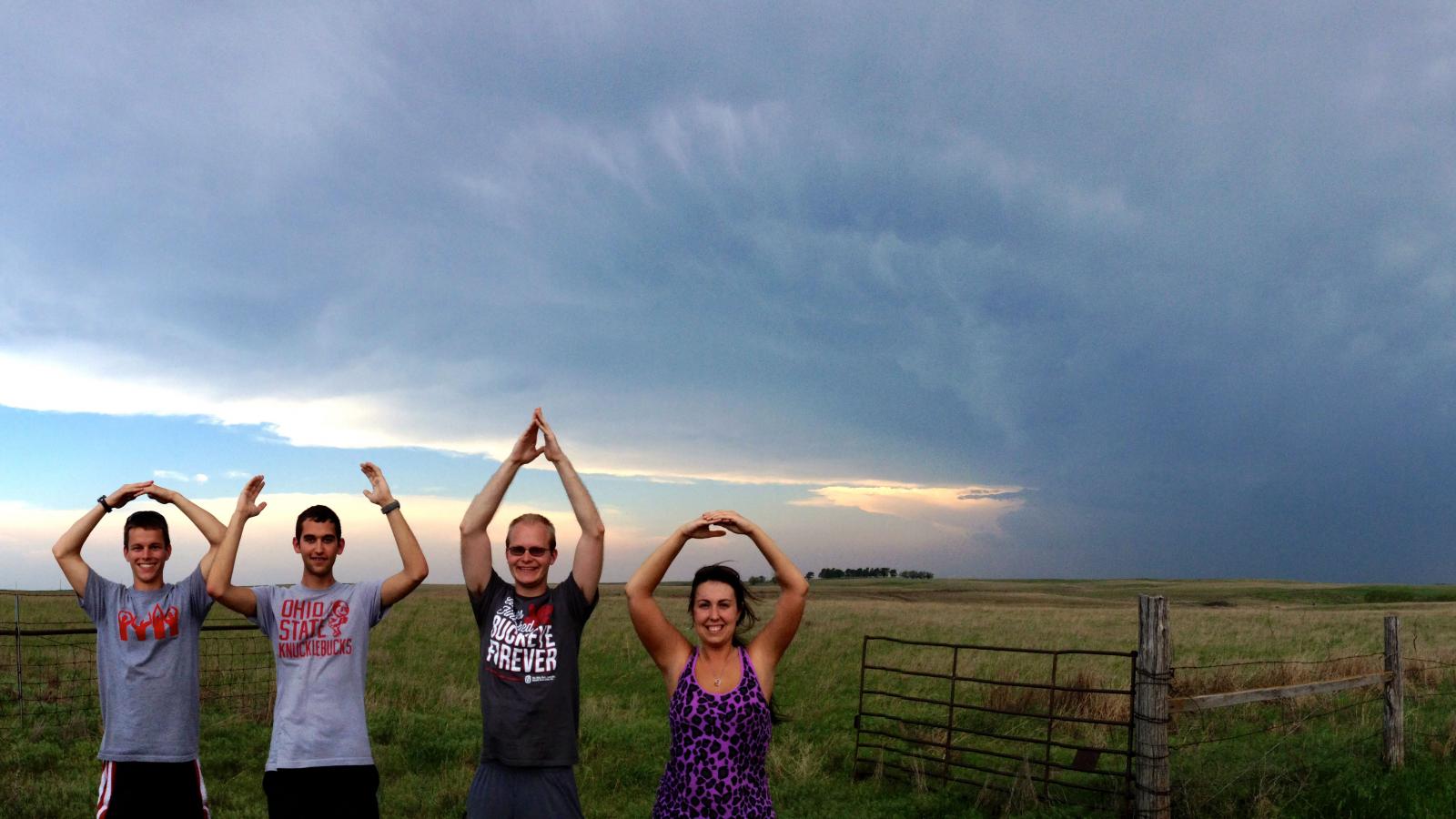 Met Club storm spotting in Kansas